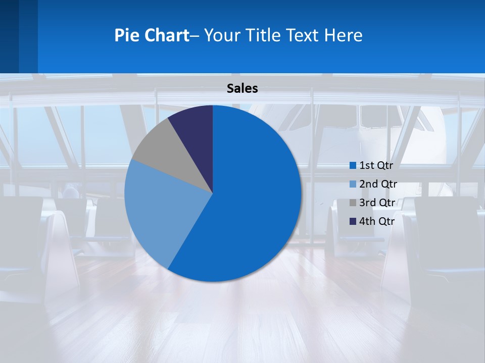 Vip Lounge At The Airport PowerPoint Template