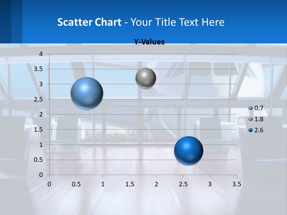 Vip Lounge At The Airport PowerPoint Template