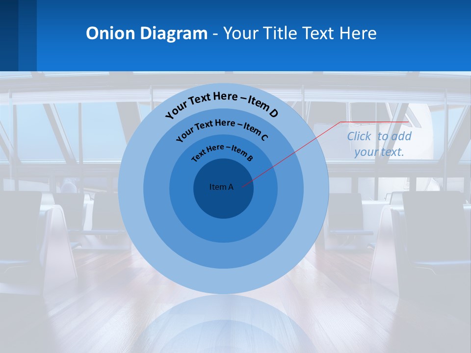 Vip Lounge At The Airport PowerPoint Template