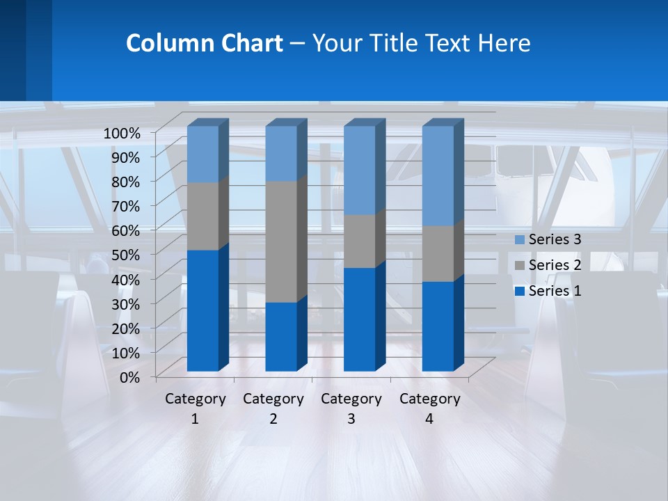 Vip Lounge At The Airport PowerPoint Template