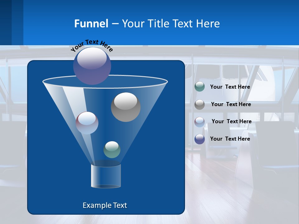 Vip Lounge At The Airport PowerPoint Template