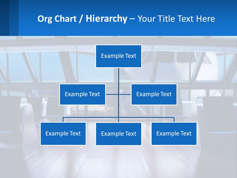 Vip Lounge At The Airport PowerPoint Template