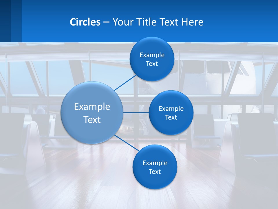 Vip Lounge At The Airport PowerPoint Template