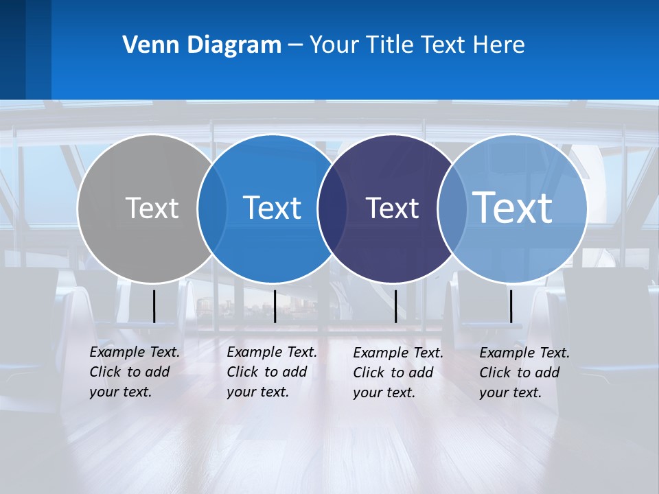 Vip Lounge At The Airport PowerPoint Template