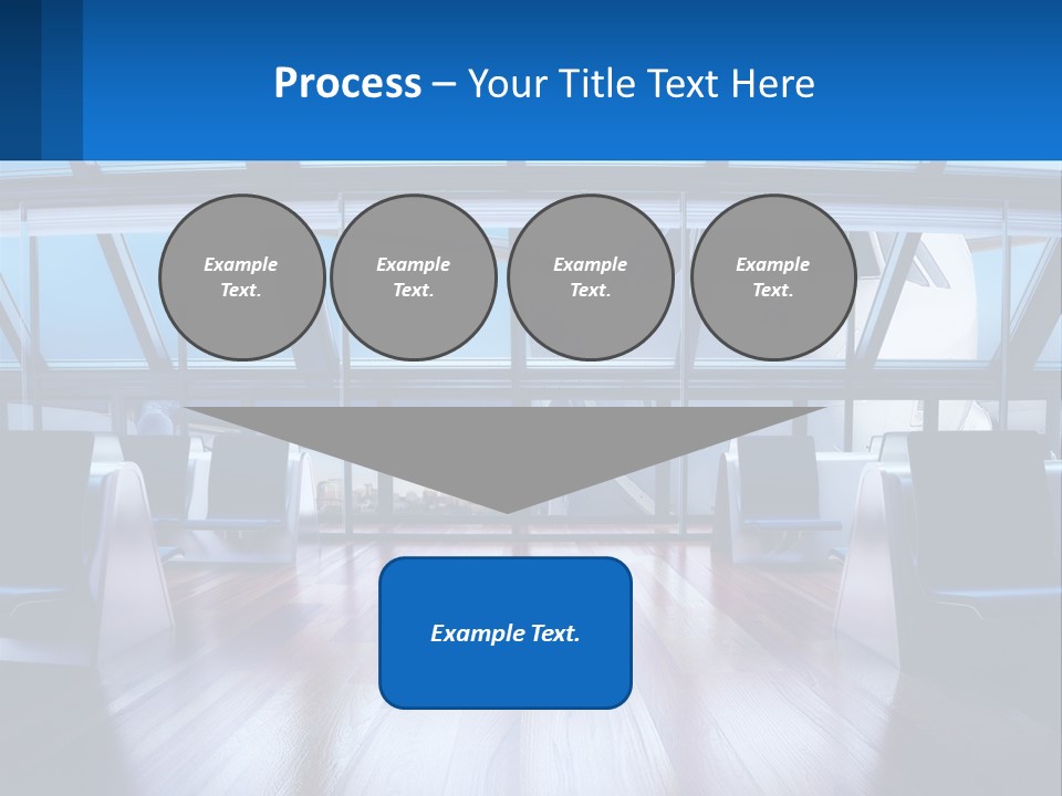 Vip Lounge At The Airport PowerPoint Template