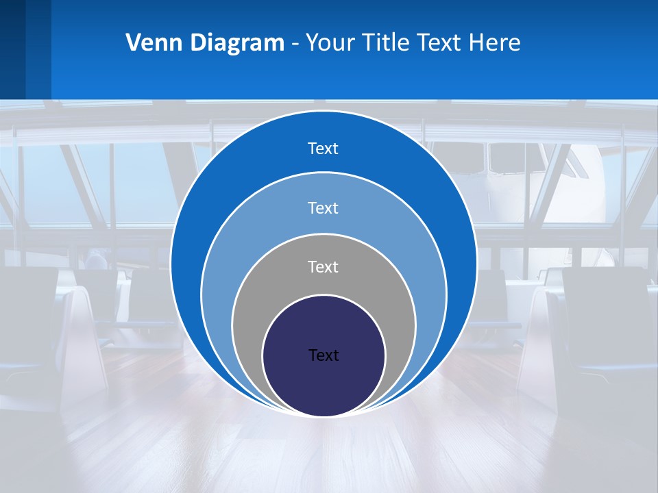 Vip Lounge At The Airport PowerPoint Template