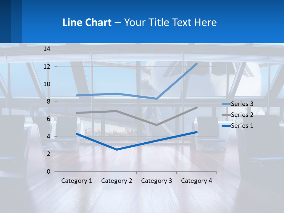 Vip Lounge At The Airport PowerPoint Template
