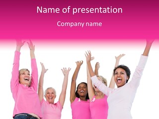 Joyful Women PowerPoint Template