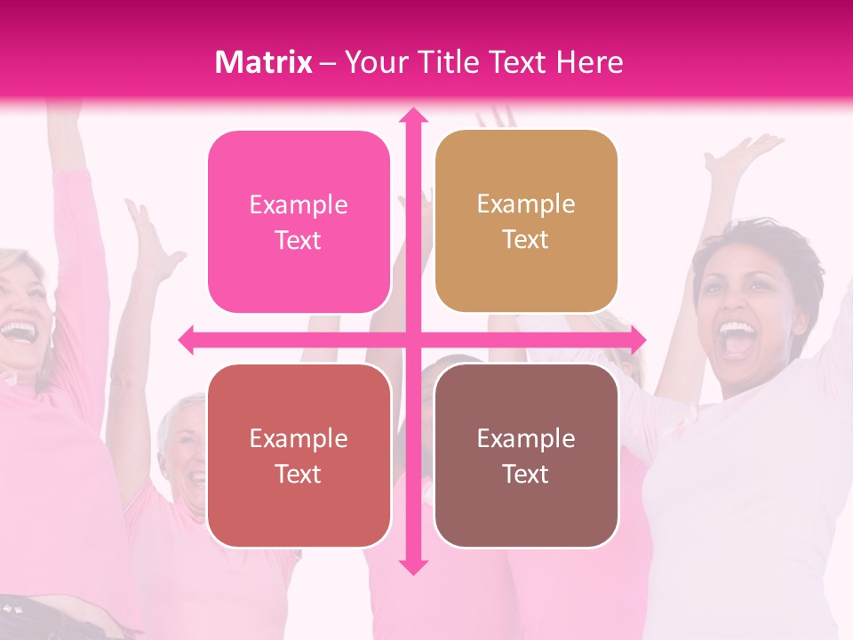 Joyful Women PowerPoint Template