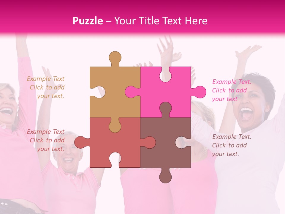 Joyful Women PowerPoint Template