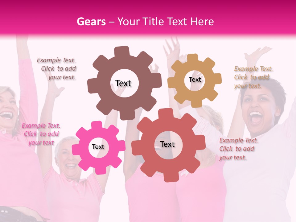 Joyful Women PowerPoint Template