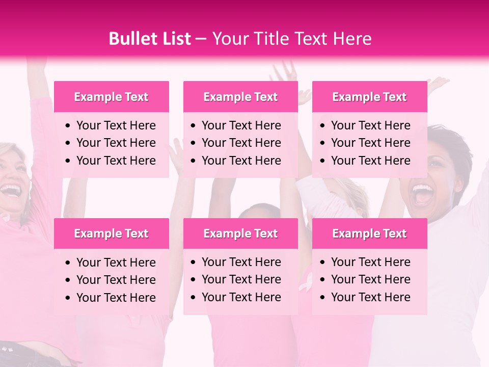 Joyful Women PowerPoint Template