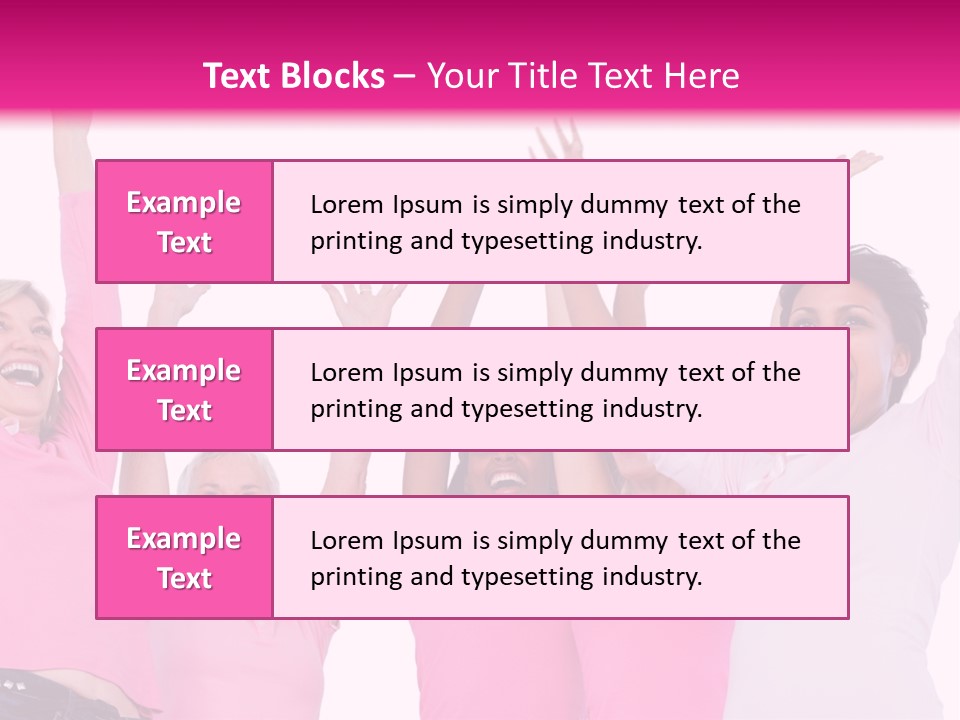 Joyful Women PowerPoint Template