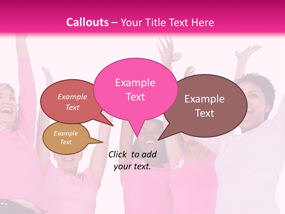 Joyful Women PowerPoint Template