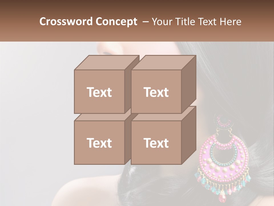 Girl With An Earring PowerPoint Template