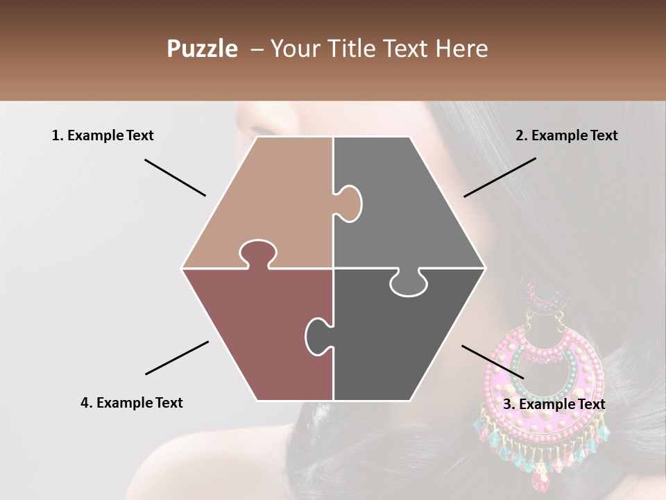 Girl With An Earring PowerPoint Template