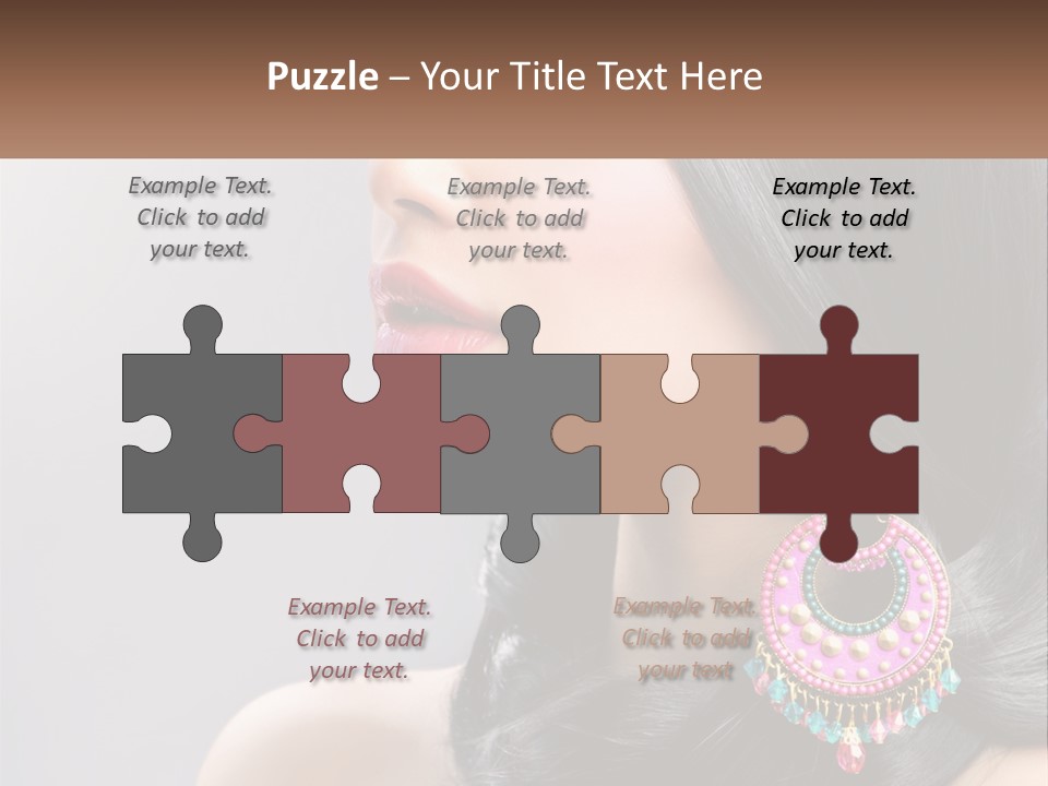 Girl With An Earring PowerPoint Template