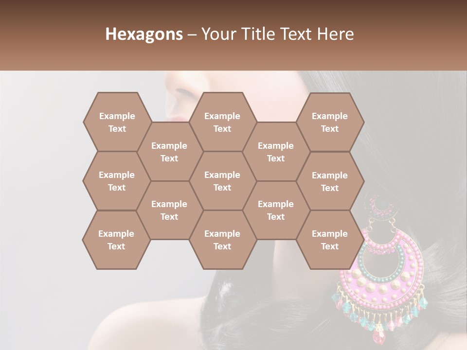 Girl With An Earring PowerPoint Template