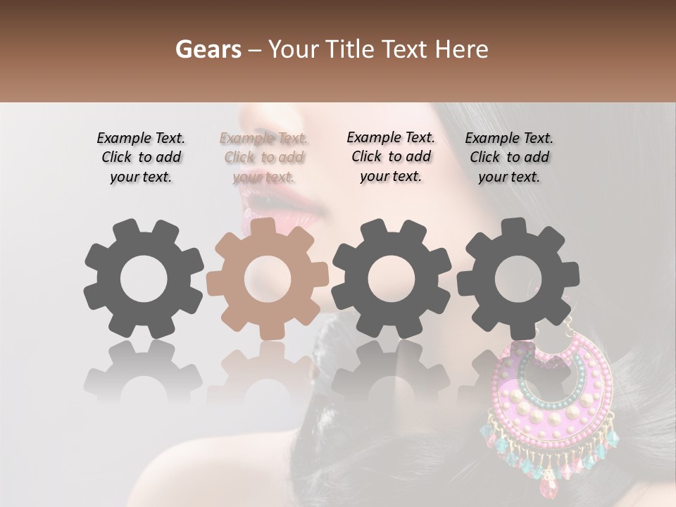 Girl With An Earring PowerPoint Template