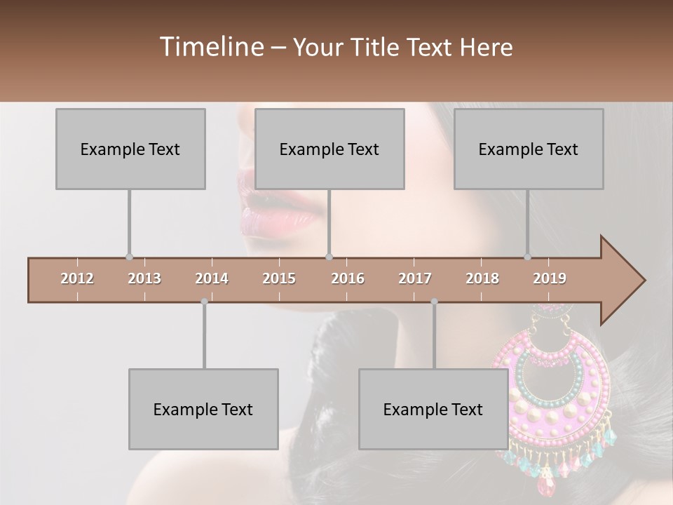 Girl With An Earring PowerPoint Template