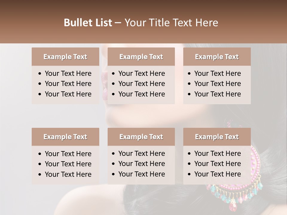 Girl With An Earring PowerPoint Template