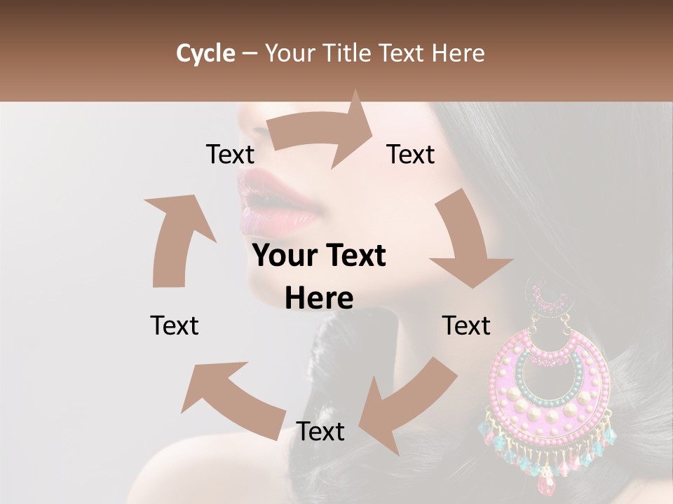 Girl With An Earring PowerPoint Template