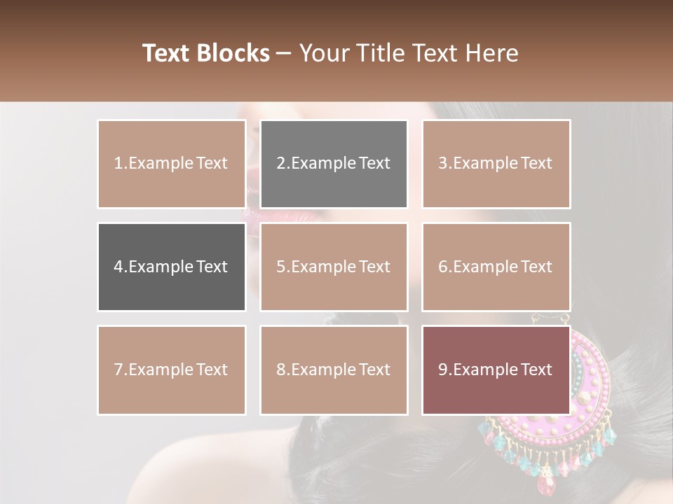 Girl With An Earring PowerPoint Template