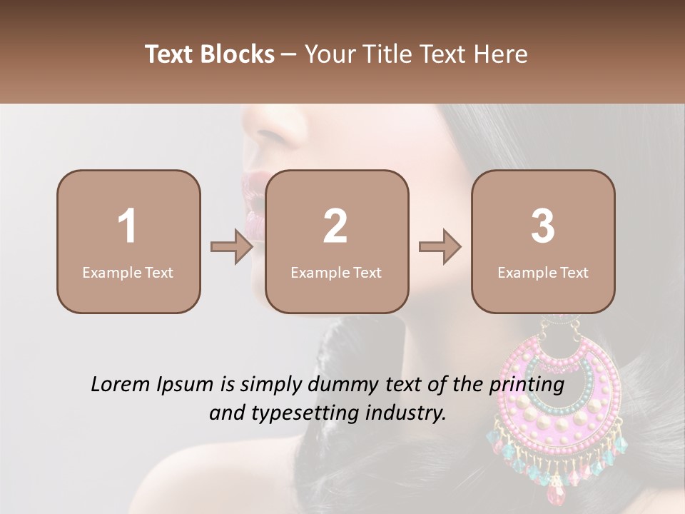 Girl With An Earring PowerPoint Template