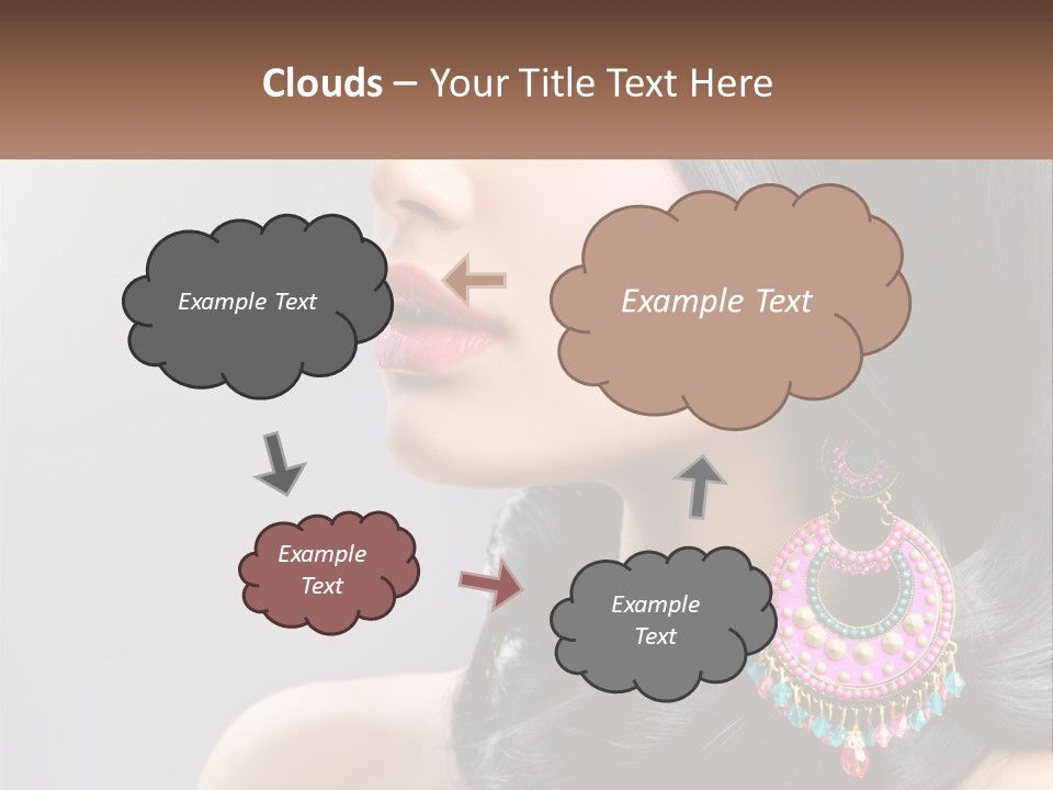 Girl With An Earring PowerPoint Template