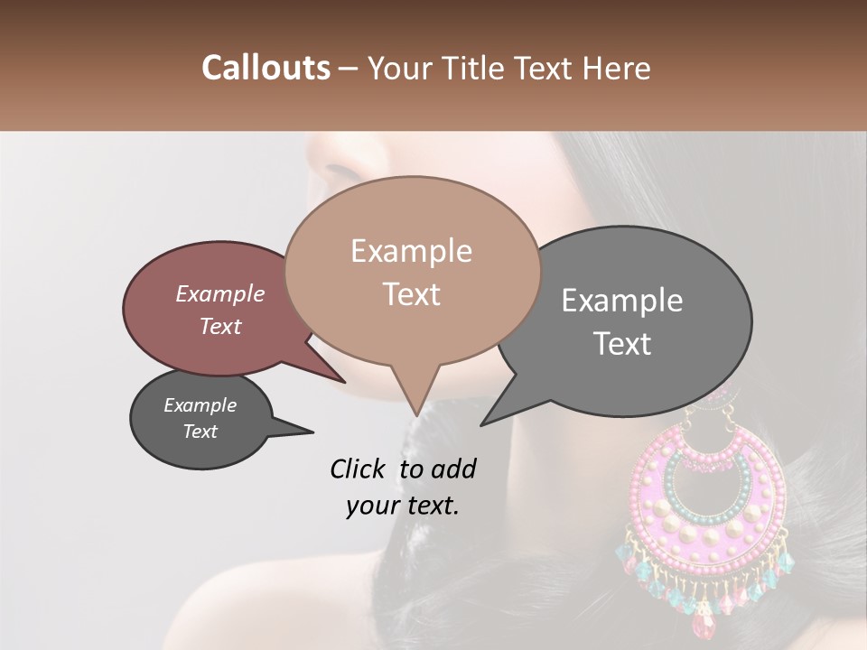 Girl With An Earring PowerPoint Template