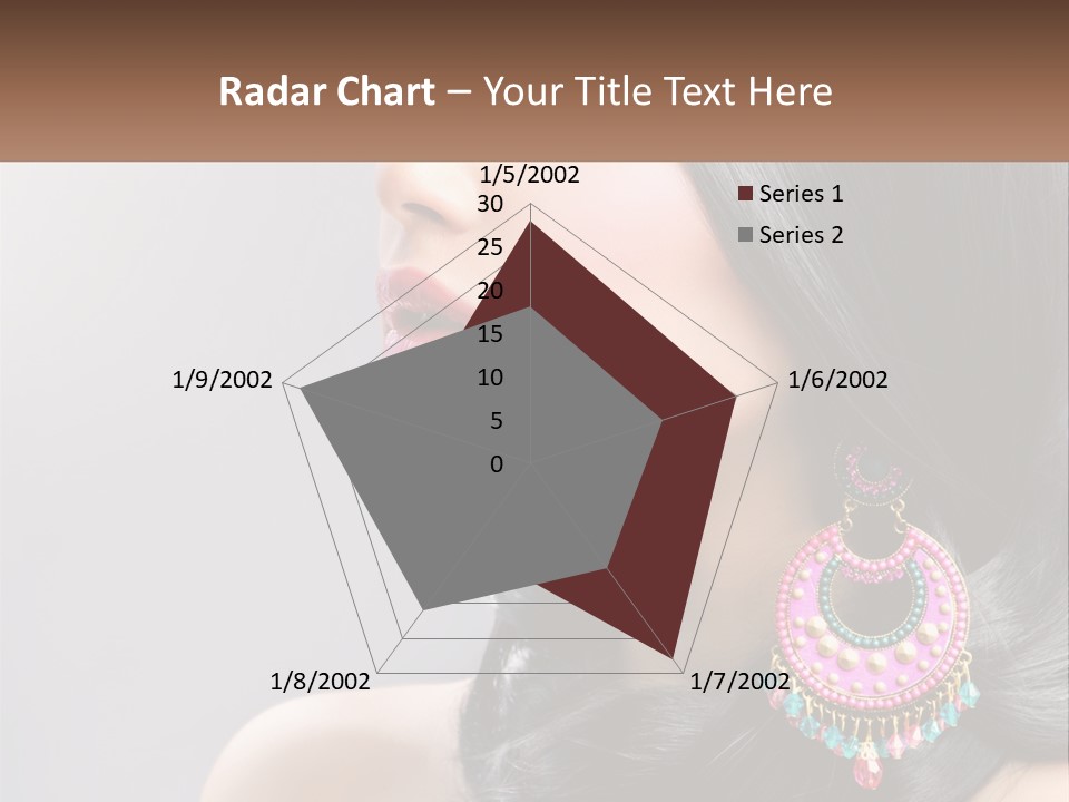 Girl With An Earring PowerPoint Template