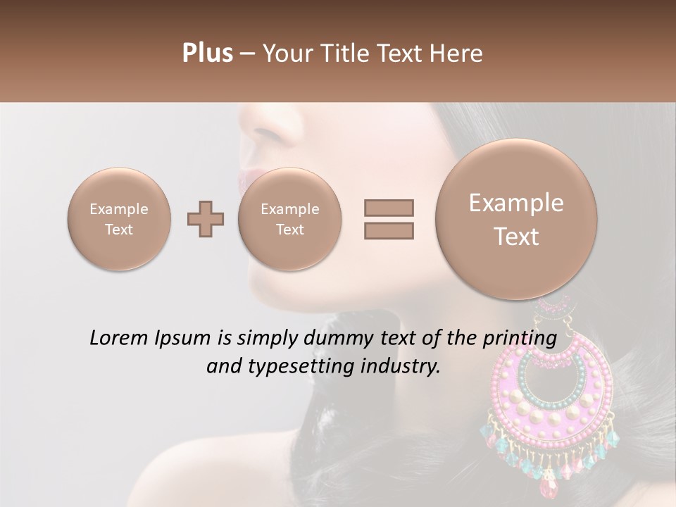 Girl With An Earring PowerPoint Template