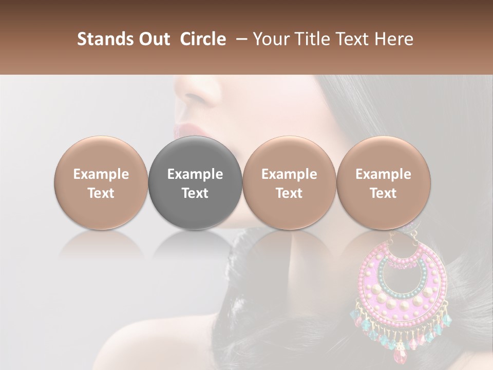 Girl With An Earring PowerPoint Template