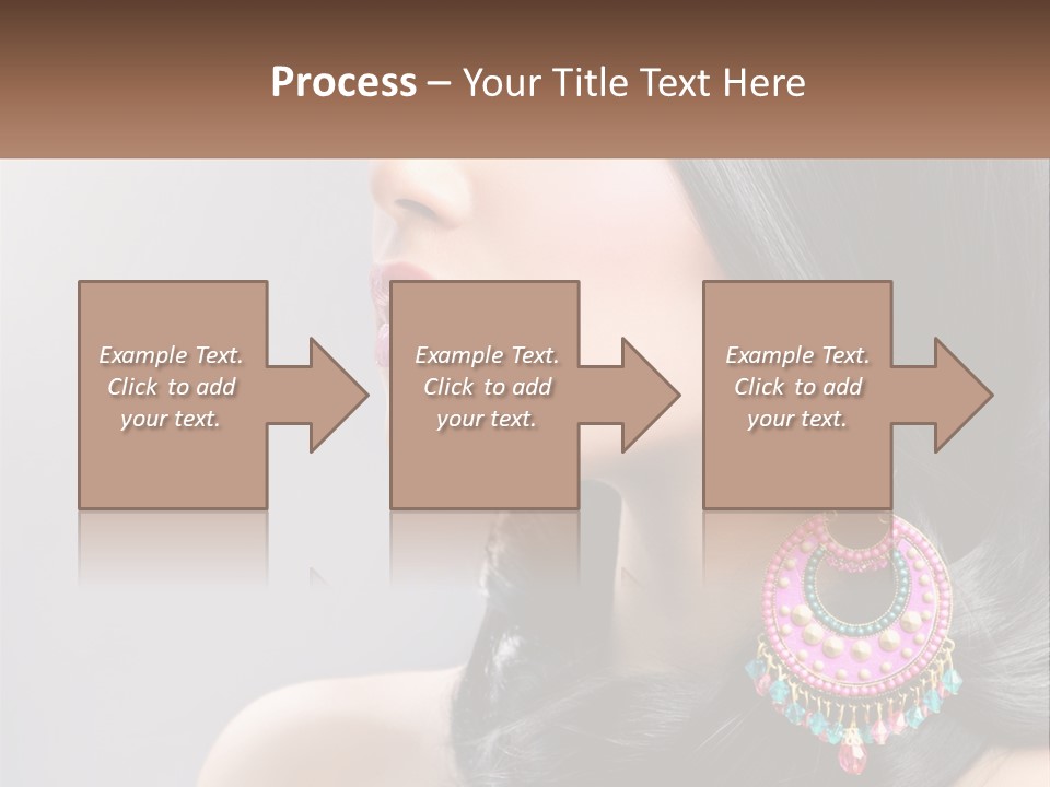 Girl With An Earring PowerPoint Template