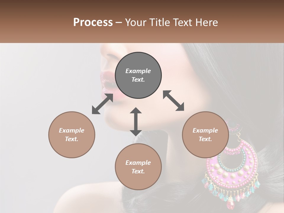 Girl With An Earring PowerPoint Template