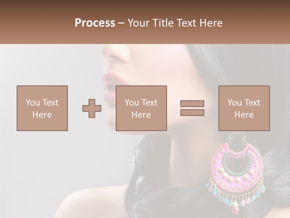 Girl With An Earring PowerPoint Template