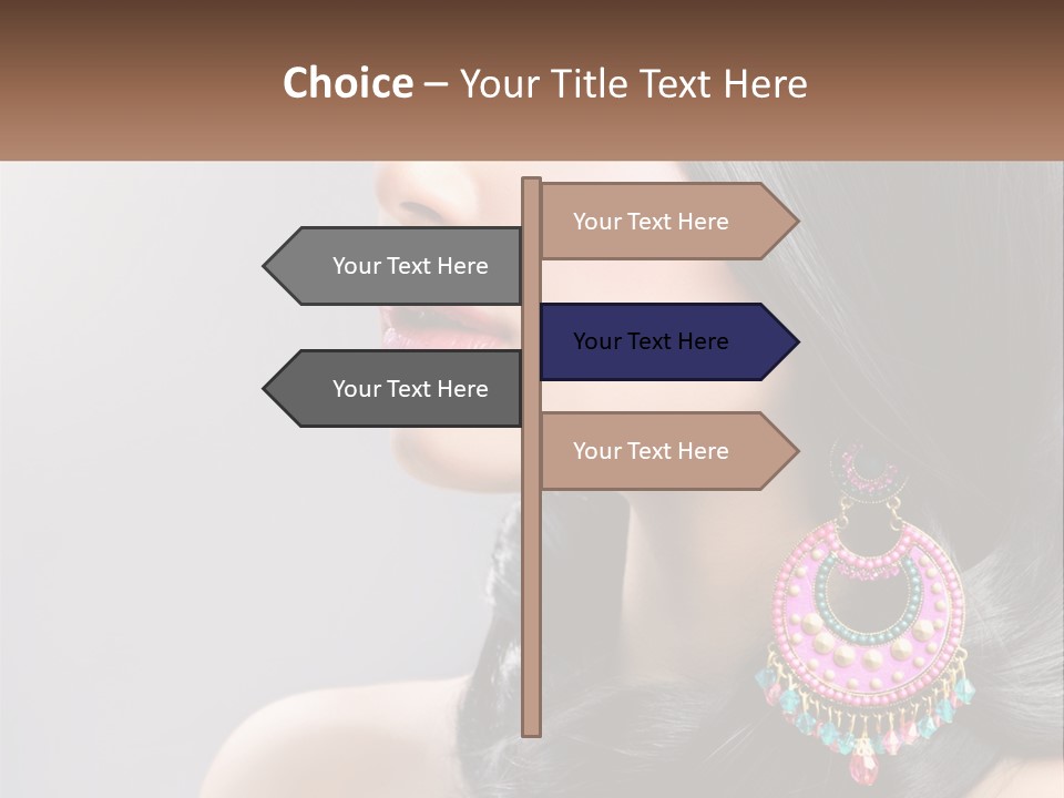 Girl With An Earring PowerPoint Template