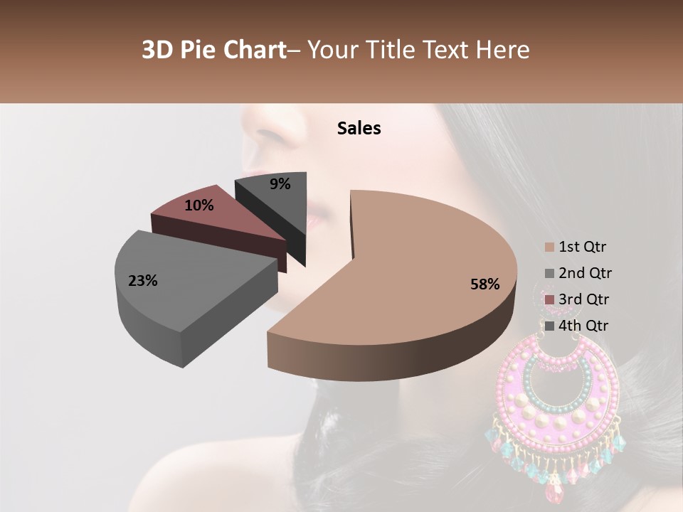 Girl With An Earring PowerPoint Template