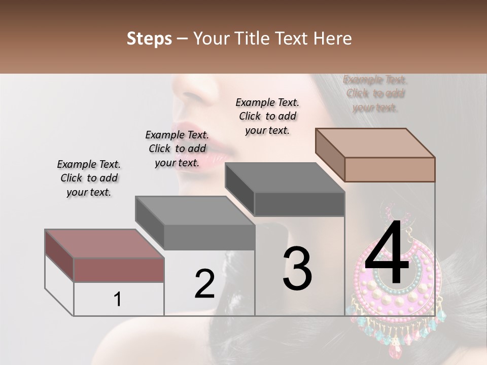 Girl With An Earring PowerPoint Template