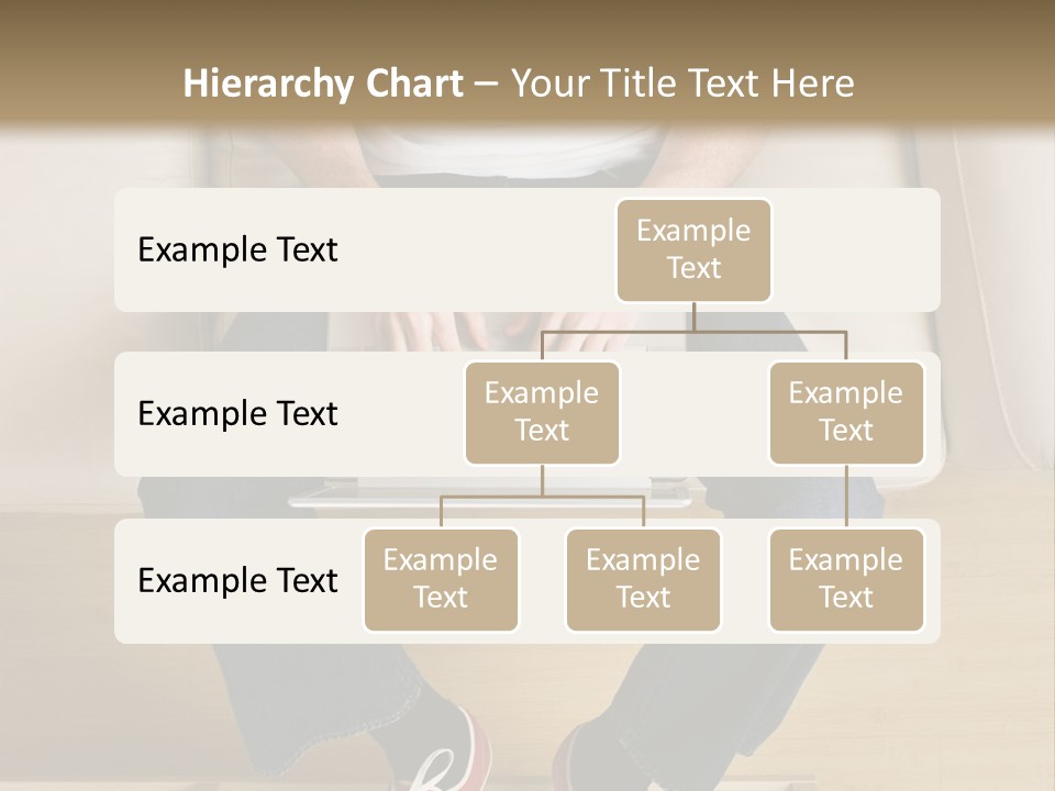 Guy With Laptop PowerPoint Template