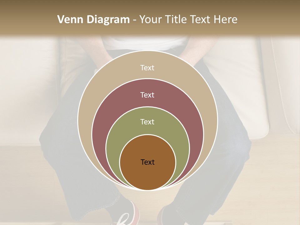 Guy With Laptop PowerPoint Template