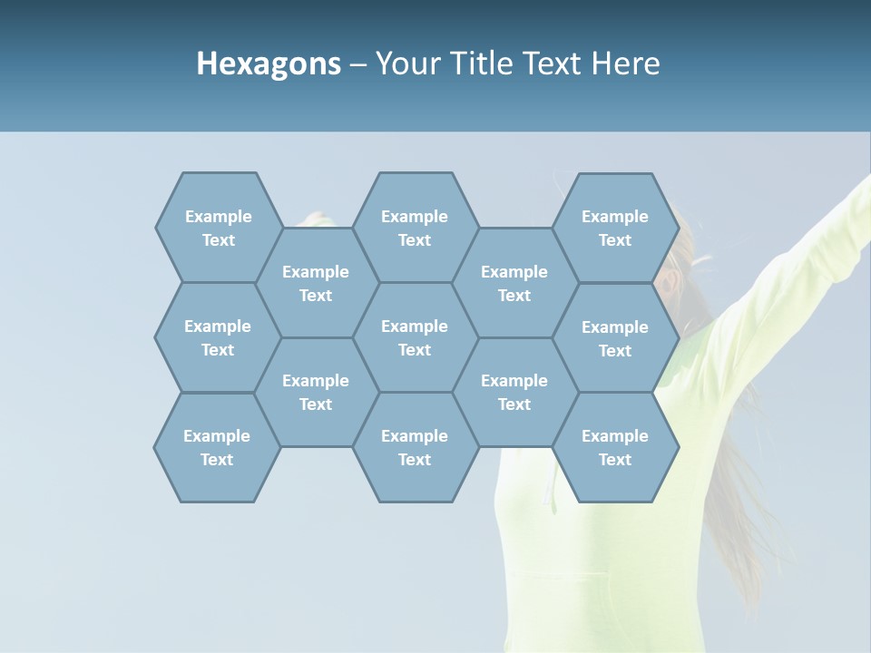 Girl In Uniform PowerPoint Template