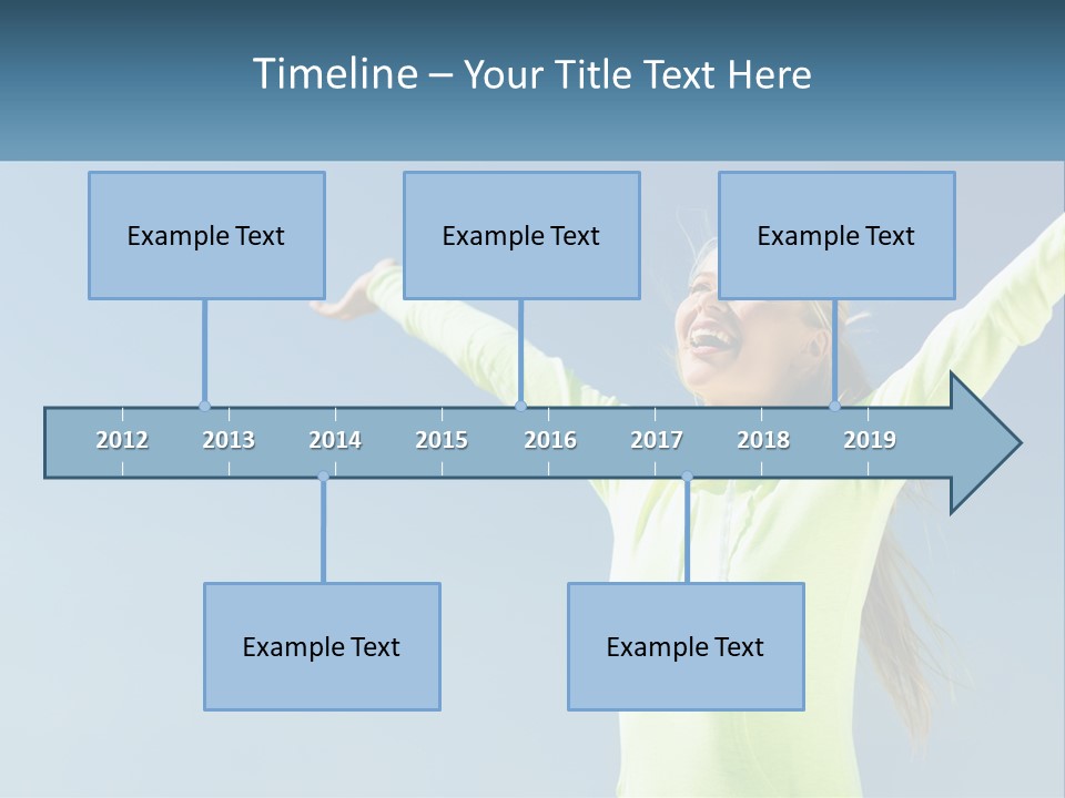 Girl In Uniform PowerPoint Template