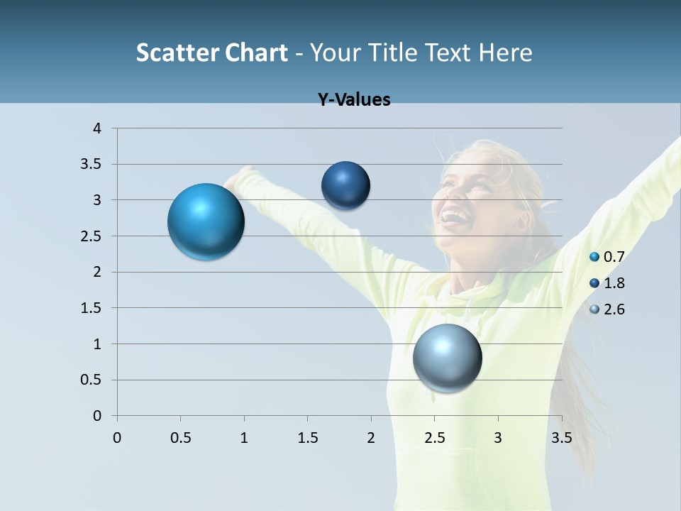 Girl In Uniform PowerPoint Template