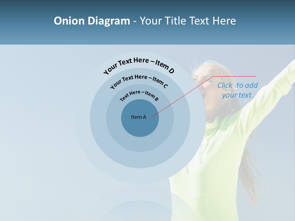 Girl In Uniform PowerPoint Template