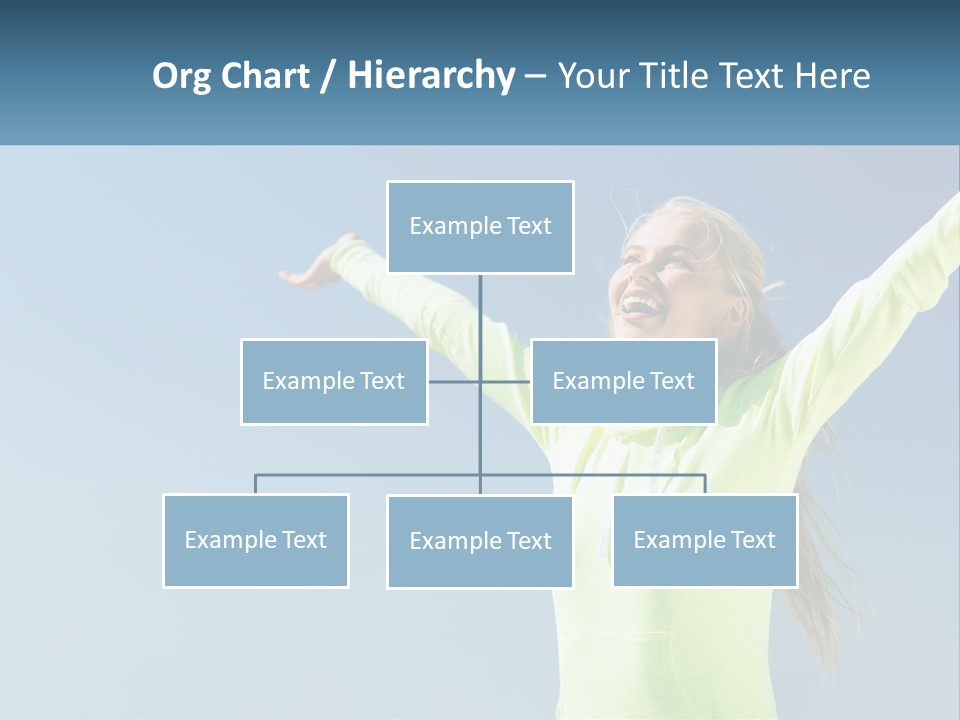 Girl In Uniform PowerPoint Template