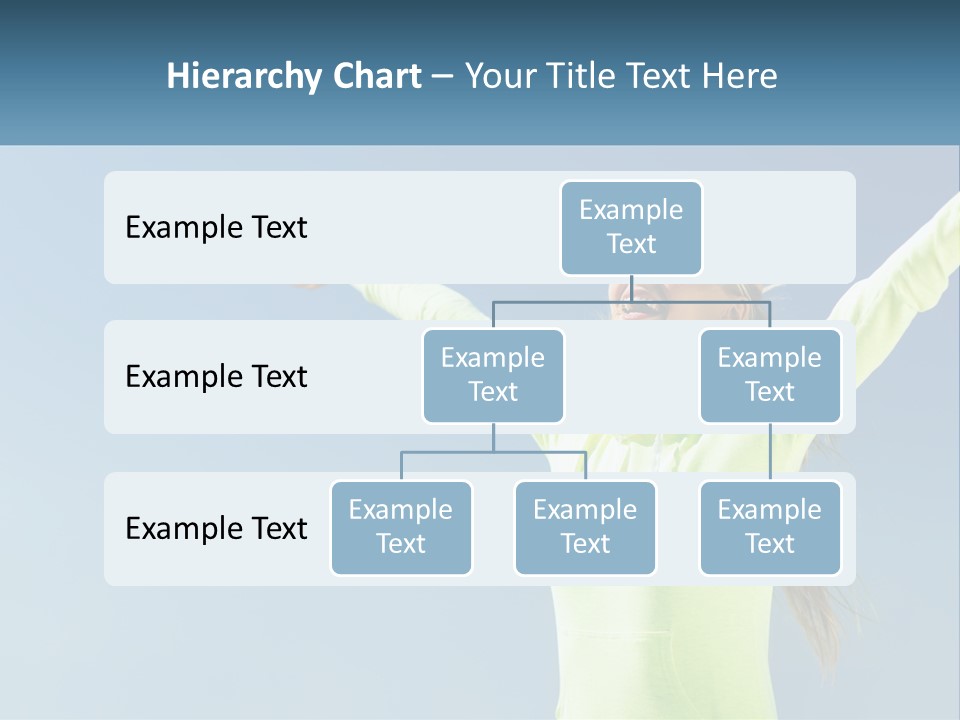 Girl In Uniform PowerPoint Template