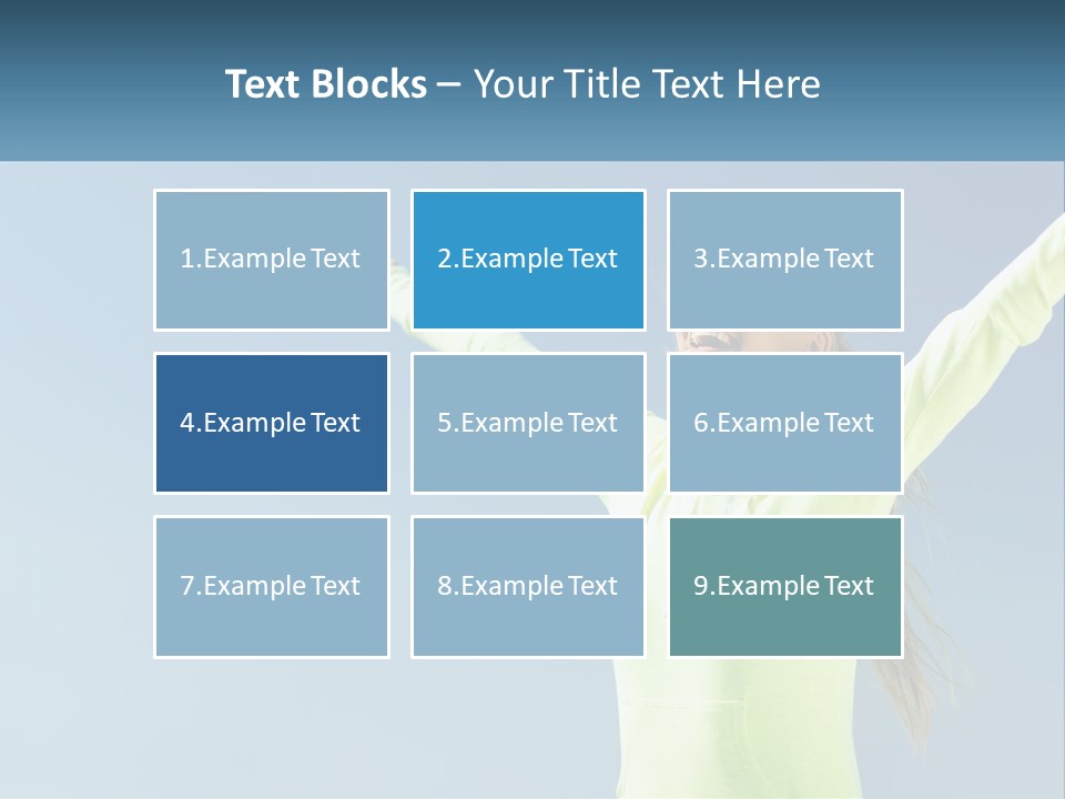 Girl In Uniform PowerPoint Template