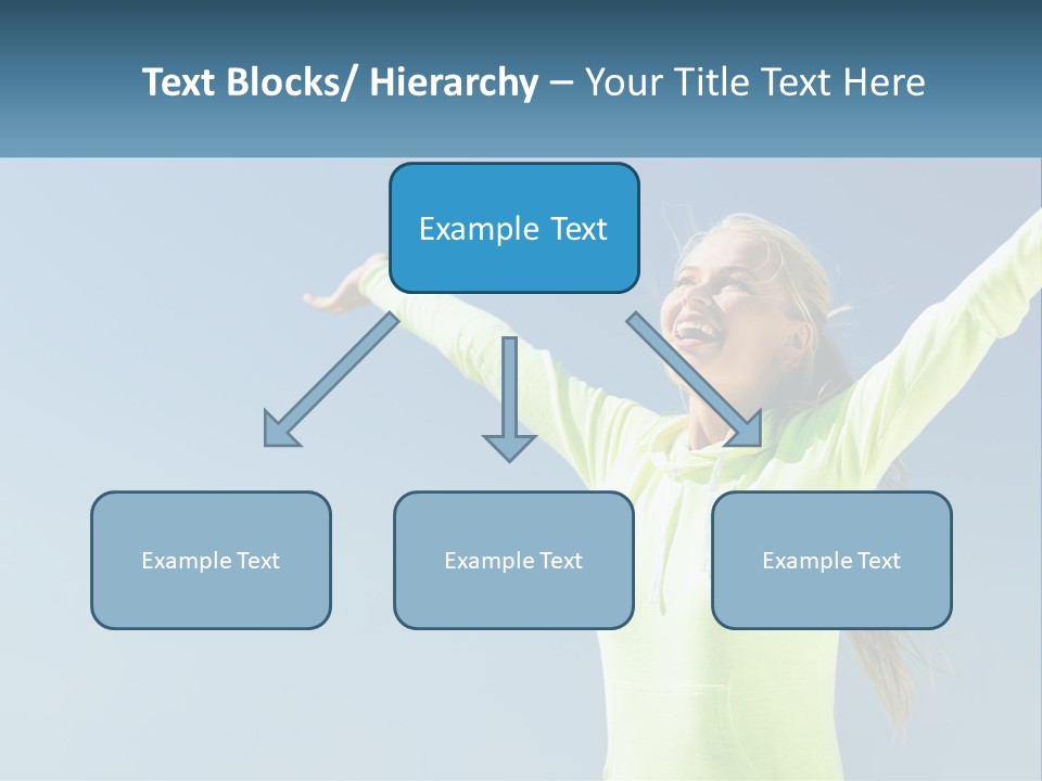 Girl In Uniform PowerPoint Template