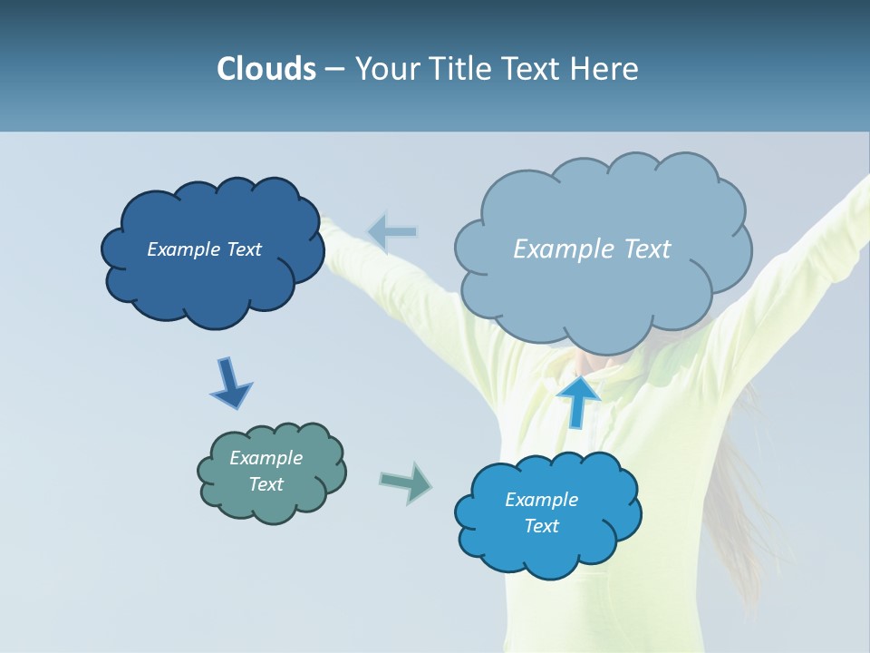 Girl In Uniform PowerPoint Template